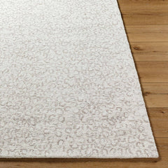 Shiann Modern Light Silver Area Rug
