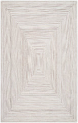 Antwann Modern Light Silver Area Rug