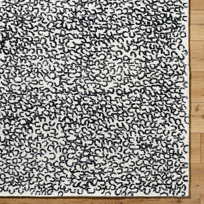 Meriah Modern Black/Cream Area Rug