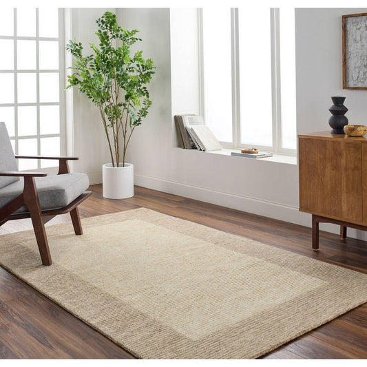 Scot Modern Light Brown Area Rug