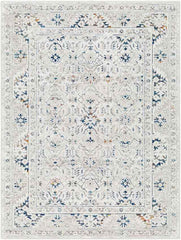 Quince Traditional Light Gray Area Rug