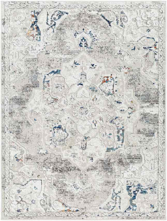 Shaquita Modern Medium Gray Area Rug