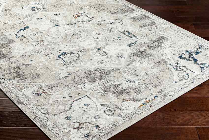 Shaquita Modern Medium Gray Area Rug