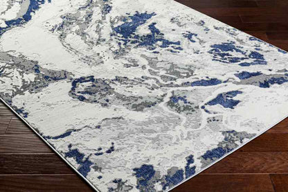 Nataya Modern Cobalt Area Rug