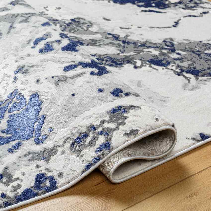 Nataya Modern Cobalt Area Rug