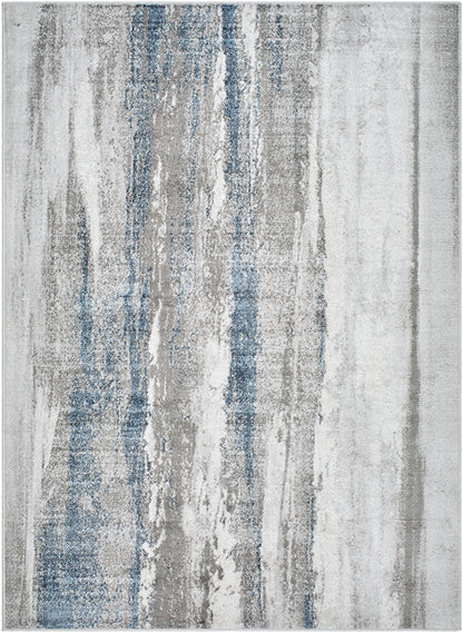 Jessicah Traditional Dark Blue Area Rug