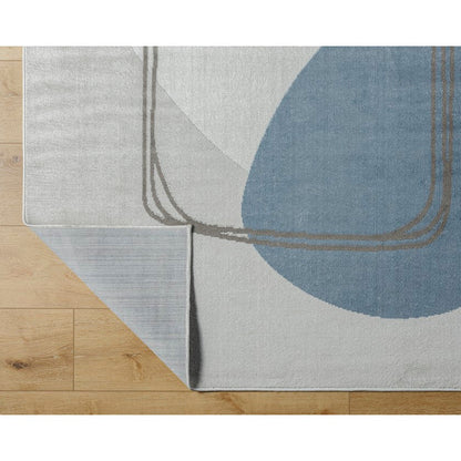 Joselin Traditional Dark Blue/Denim Area Rug