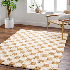 Bondurant Modern Mustard Area Rug