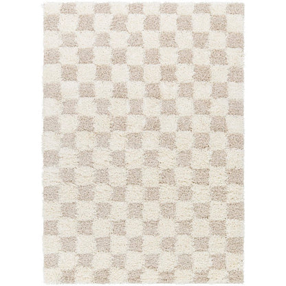 Bondurant Modern Light Beige Area Rug