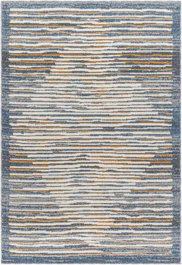 Gizelle Modern Denim Area Rug