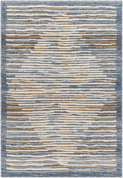 Gizelle Modern Denim Area Rug