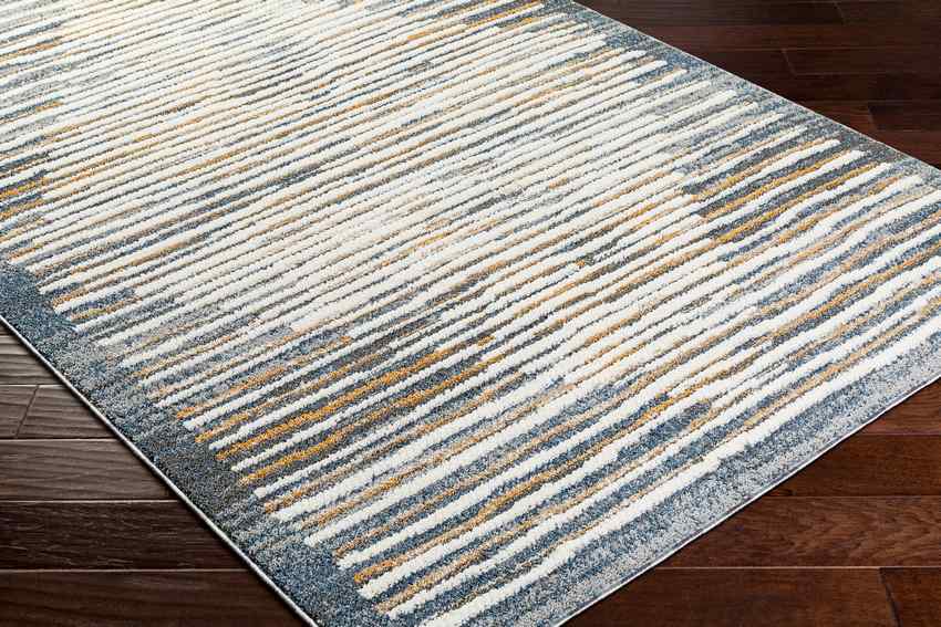 Gizelle Modern Denim Area Rug