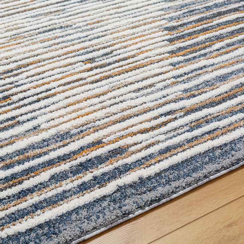 Gizelle Modern Denim Area Rug