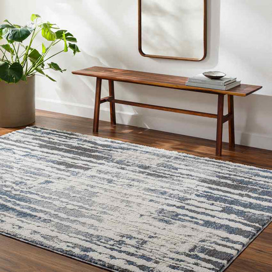 Humberto Modern Medium Gray Area Rug