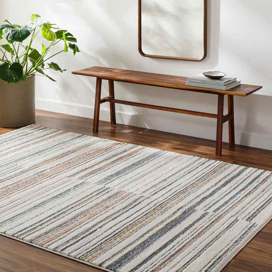 Brindy Modern Denim Area Rug