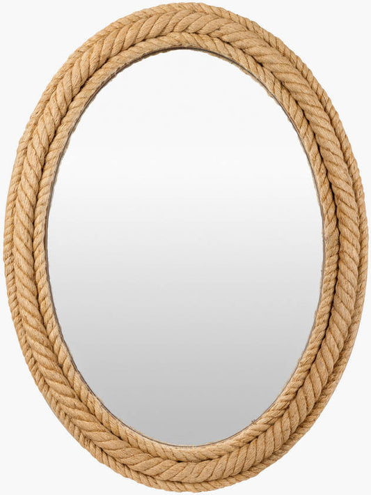 Darrin Cottage Brown Wall Mirror