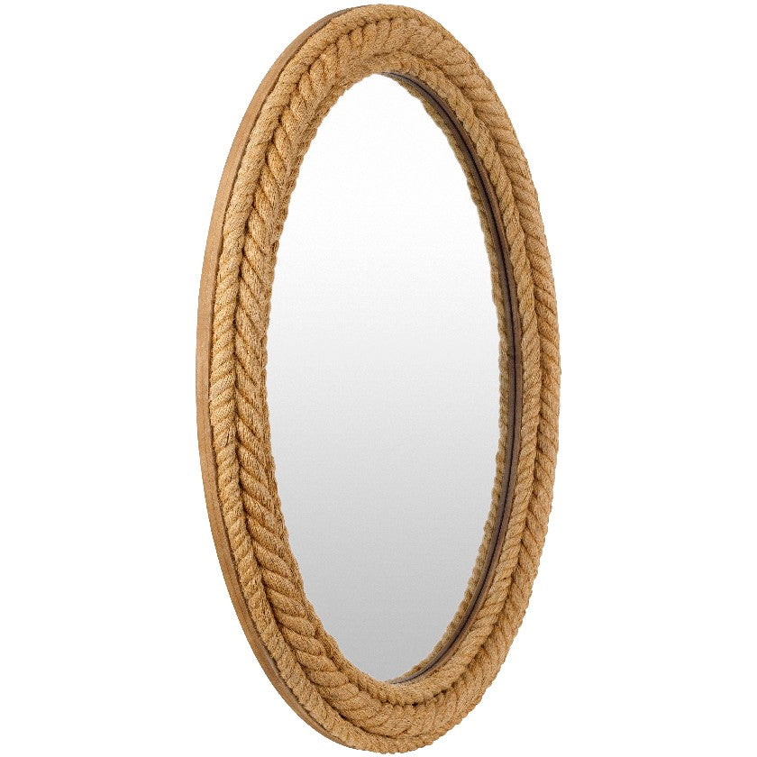 Darrin Cottage Brown Wall Mirror