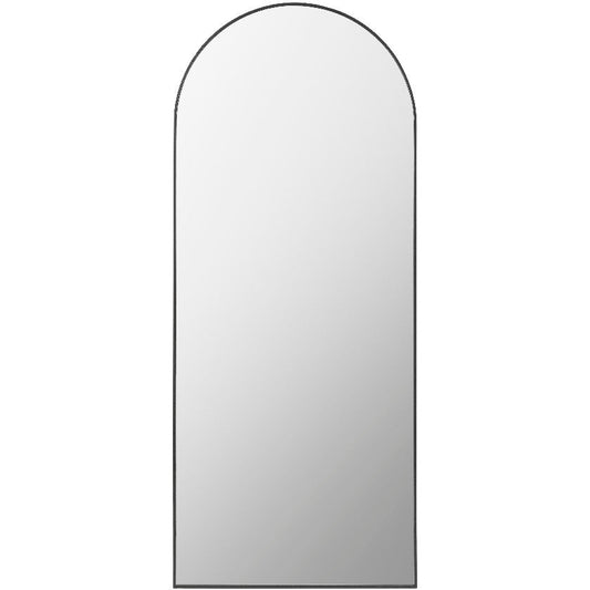 Vania Modern Black Wall Mirror