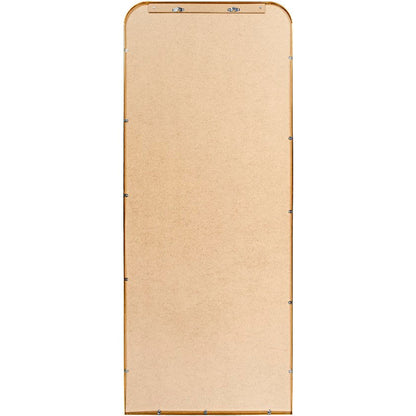 Lashunda Modern Gold Wall Mirror