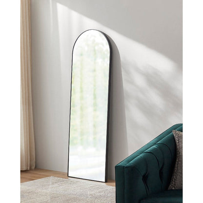 Vannesa Modern Black Wall Mirror