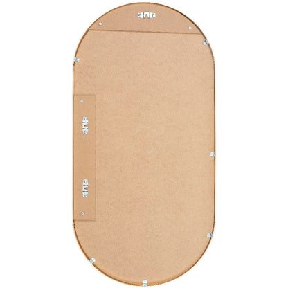 Soyla Modern Gold Wall Mirror