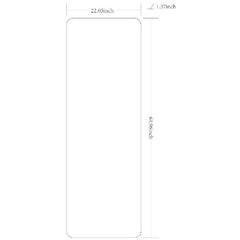 Shantaya Modern White Wall Mirror