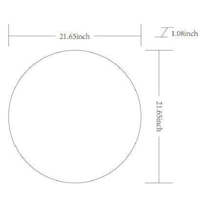 Jarron Modern White Wall Mirror