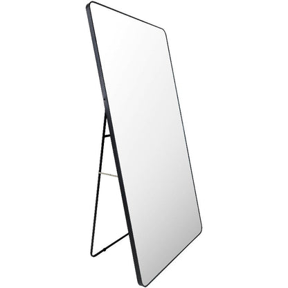 Jackline Modern Black Wall Mirror