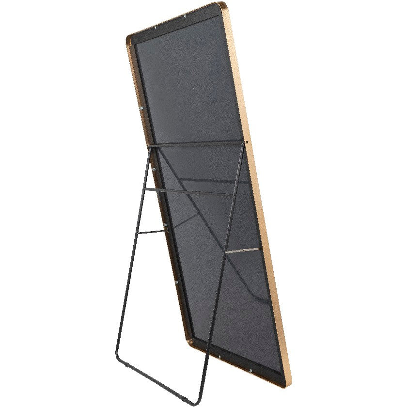 Jackline Modern Gold Wall Mirror