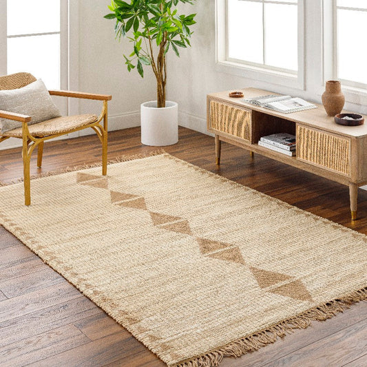 Foosland Bohemian/Global Khaki Area Rug
