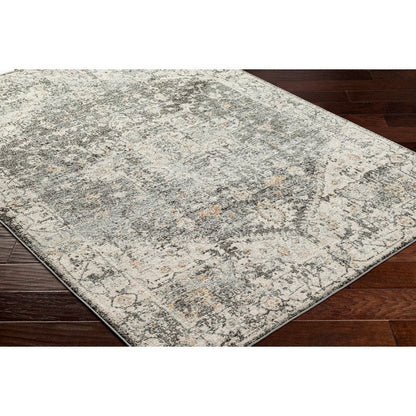 Ranee Traditional Charcoal Area Rug