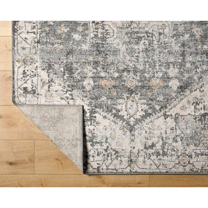 Ranee Traditional Charcoal Area Rug
