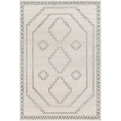 Zebadiah Modern Medium Gray Area Rug