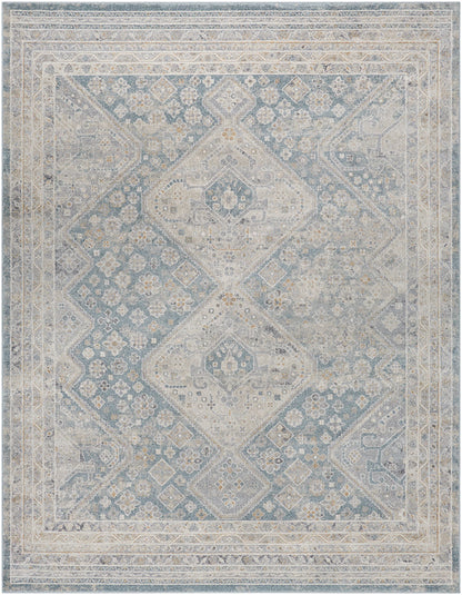 Dakesha Traditional Medium Gray/Beige Area Rug