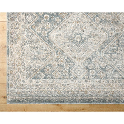Dakesha Traditional Medium Gray/Beige Area Rug