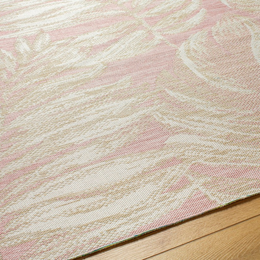 Shawntai Coastal Brick Area Rug