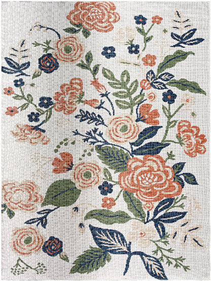 Kyesha Coastal Rust/Dark Moss Area Rug