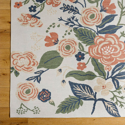 Kyesha Coastal Rust/Dark Moss Area Rug