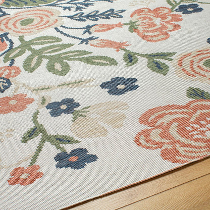 Kyesha Coastal Rust/Dark Moss Area Rug
