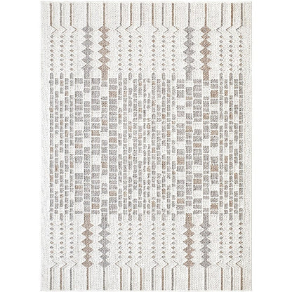 Kristyn Modern Ivory Area Rug