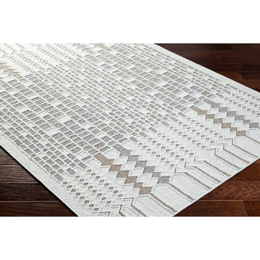 Kristyn Modern Ivory Area Rug