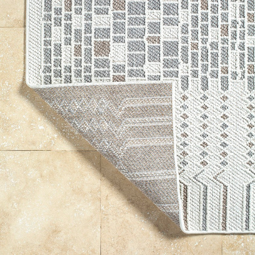 Kristyn Modern Ivory Area Rug