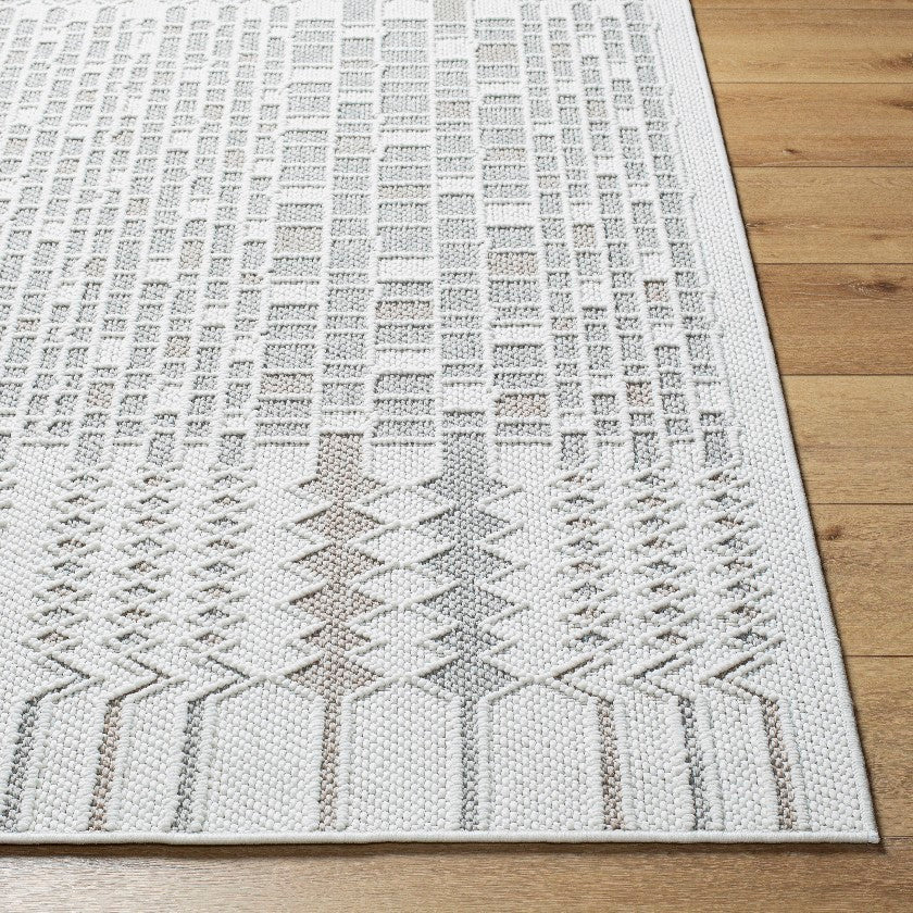 Kristyn Modern Ivory Area Rug