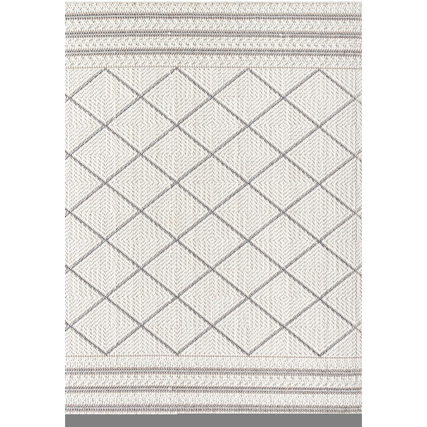 Abigayle Modern Medium Gray/Ivory Area Rug