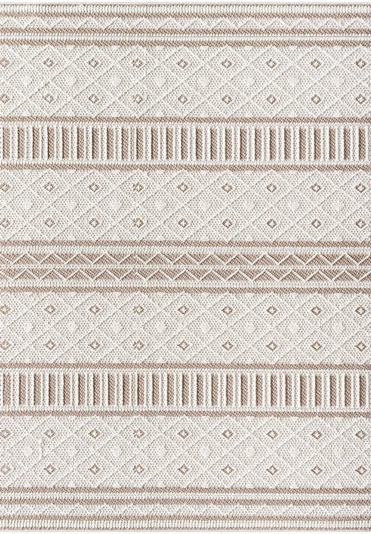 Brandie Modern Medium Brown Area Rug