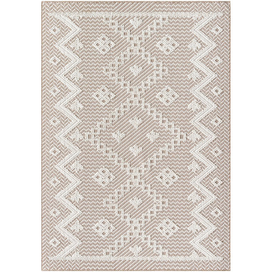Karenda Modern Dark Brown Area Rug