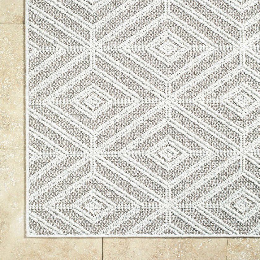 Antwon Modern Ivory/Beige Area Rug