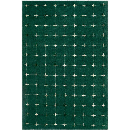 Richad Modern Dark Green Area Rug