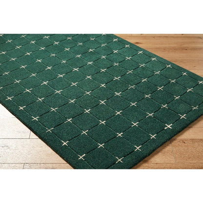 Richad Modern Dark Green Area Rug