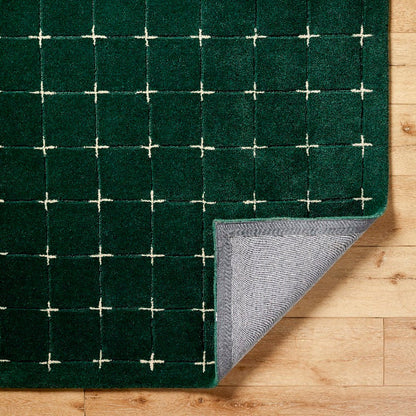 Richad Modern Dark Green Area Rug
